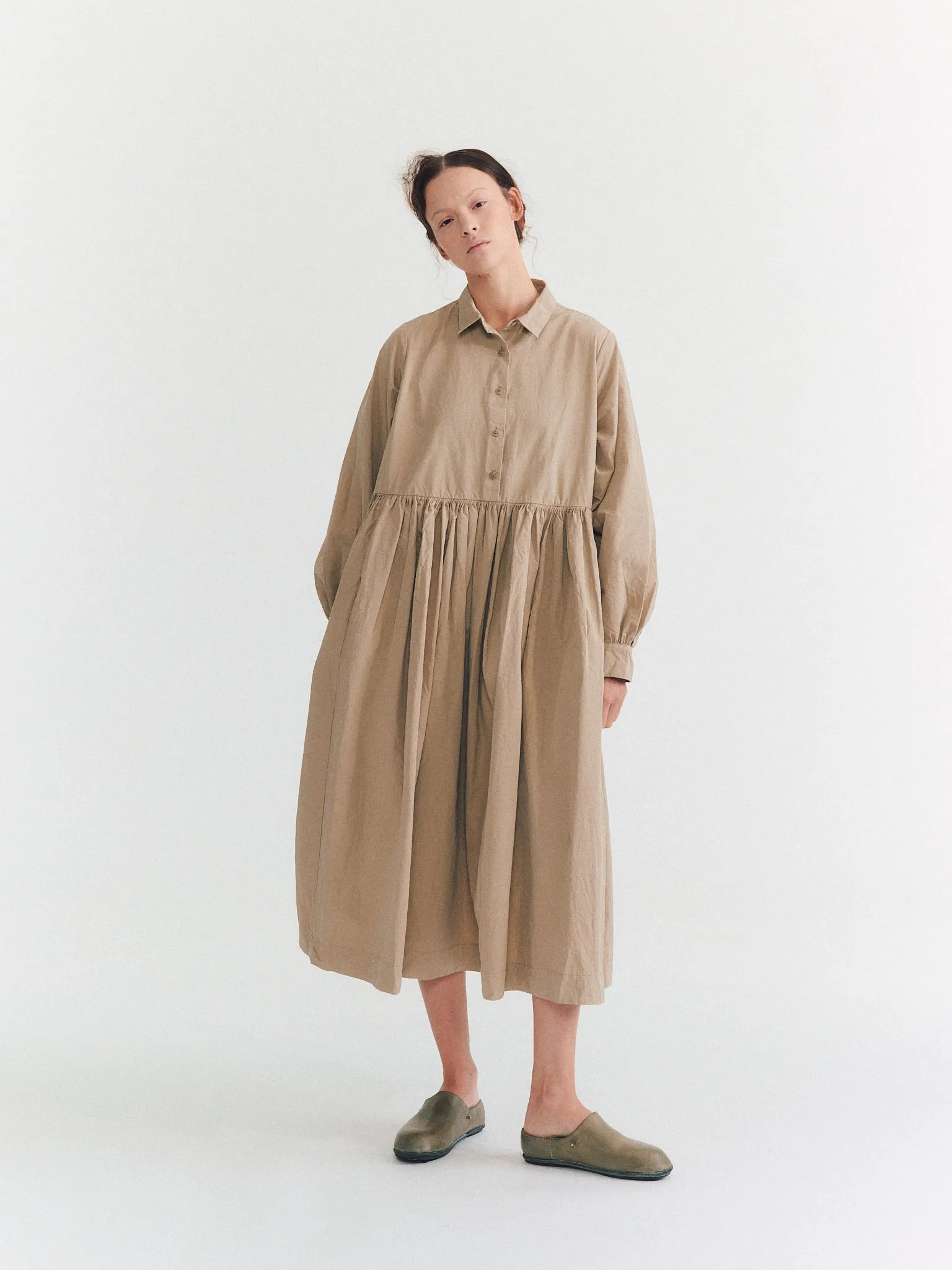 ETHAL DRESS - PAPER COT - OATMEAL sold by Casey Casey product image thumbnail 2