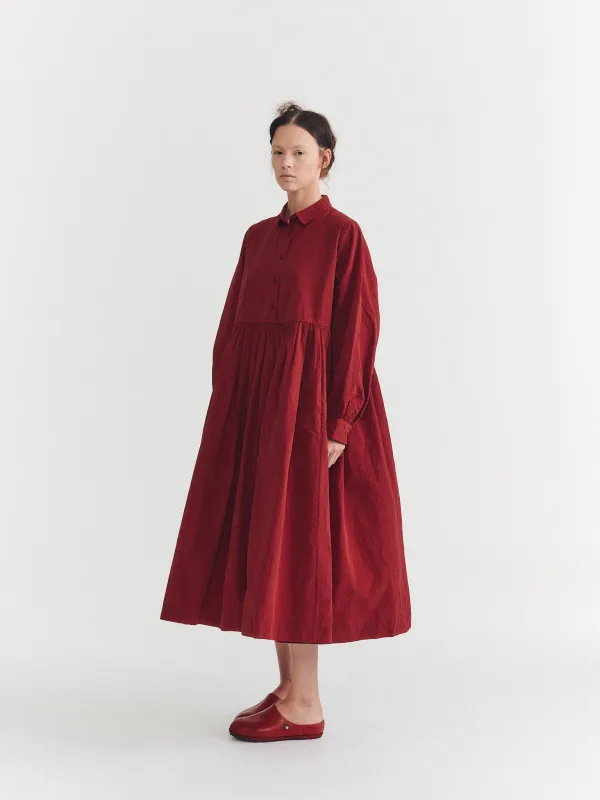 ETHAL DRESS - PAPER COT - RUSTY sold by Casey Casey Womens