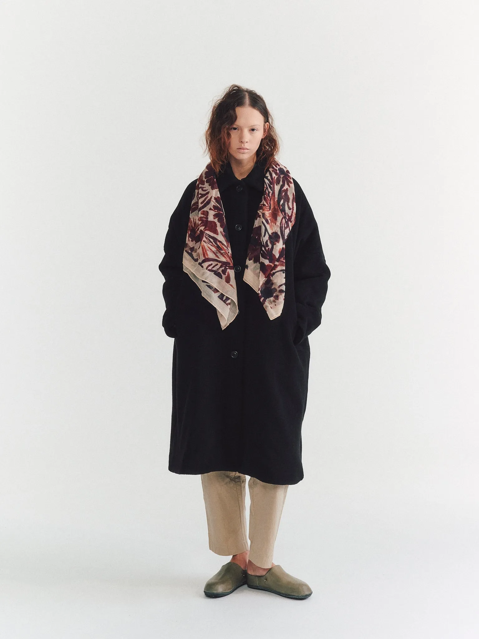 SQUARE SCARF -WOOLCASH - REDS sold by Casey Casey Womens product image thumbnail 2