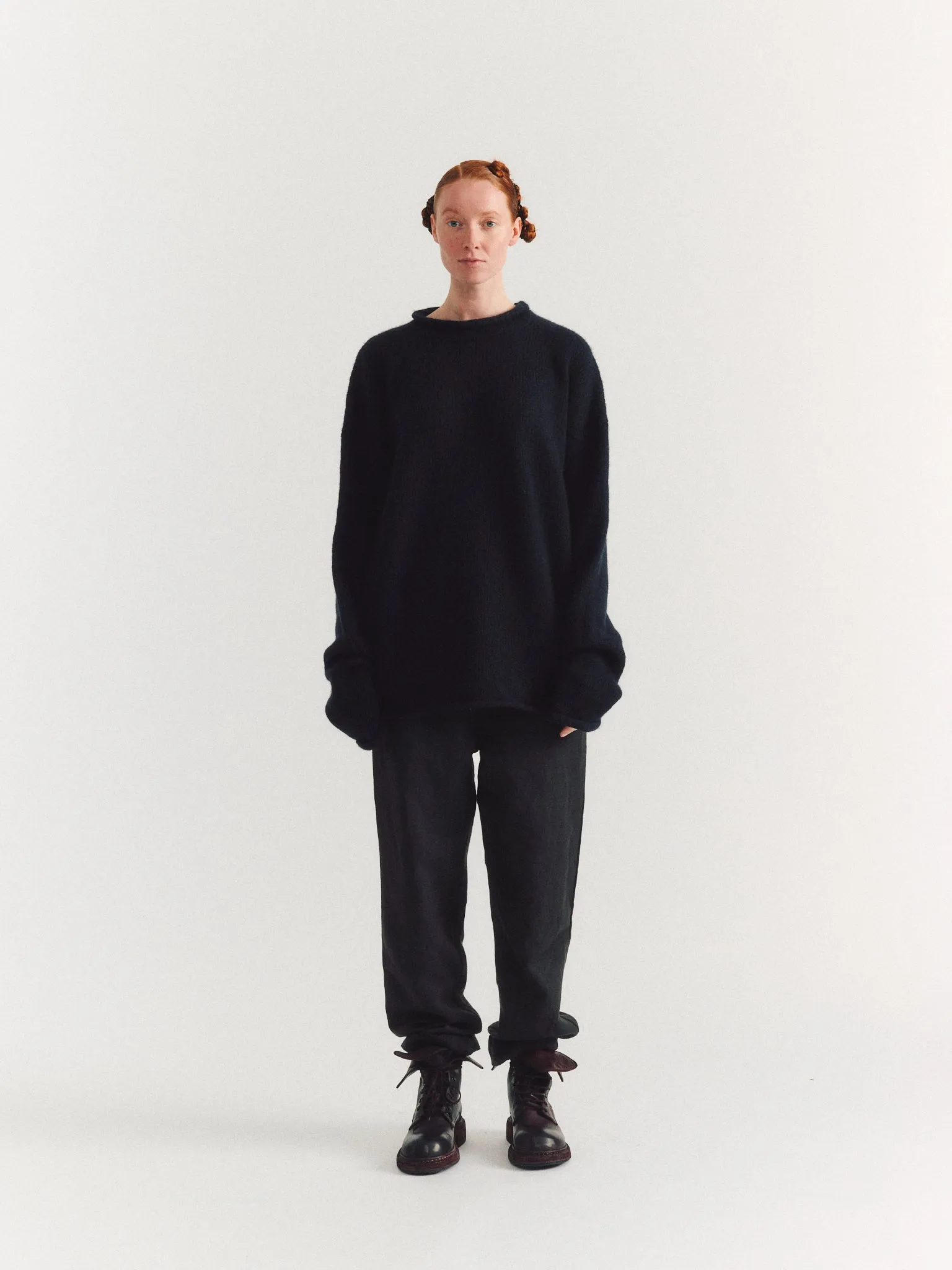 SOFTY JUMPER - WO CASH - BLACK sold by Casey Casey Womens