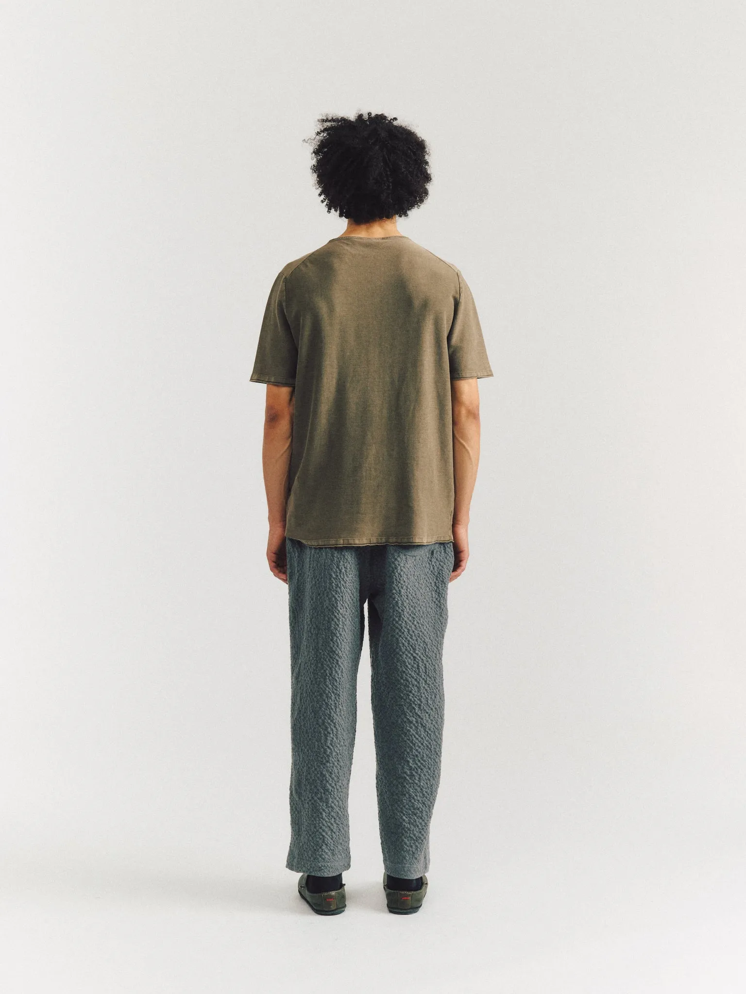 OVERDYED TSHIRT - FRES COT - KHAKI sold by Casey Casey Womens product image thumbnail 5