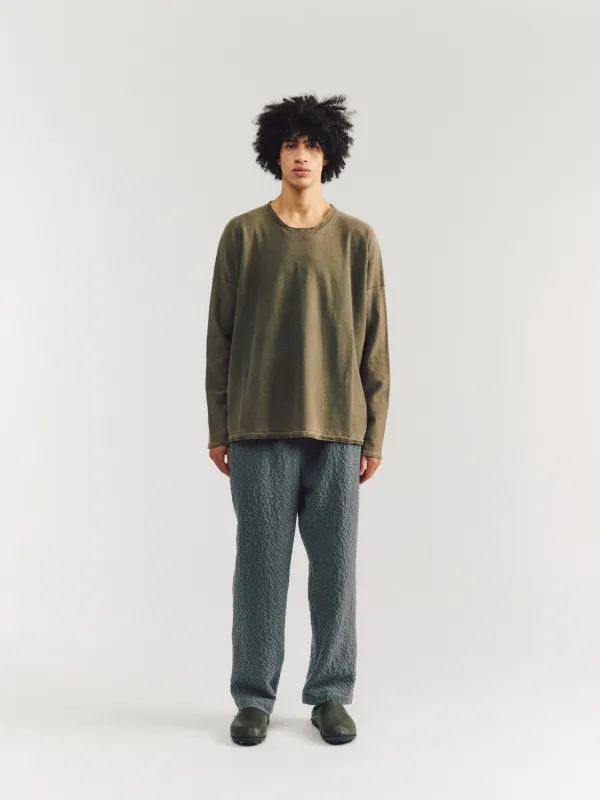 OVERDYED LS TSHIRT - FRES COT - KHAKI sold by Casey Casey Womens