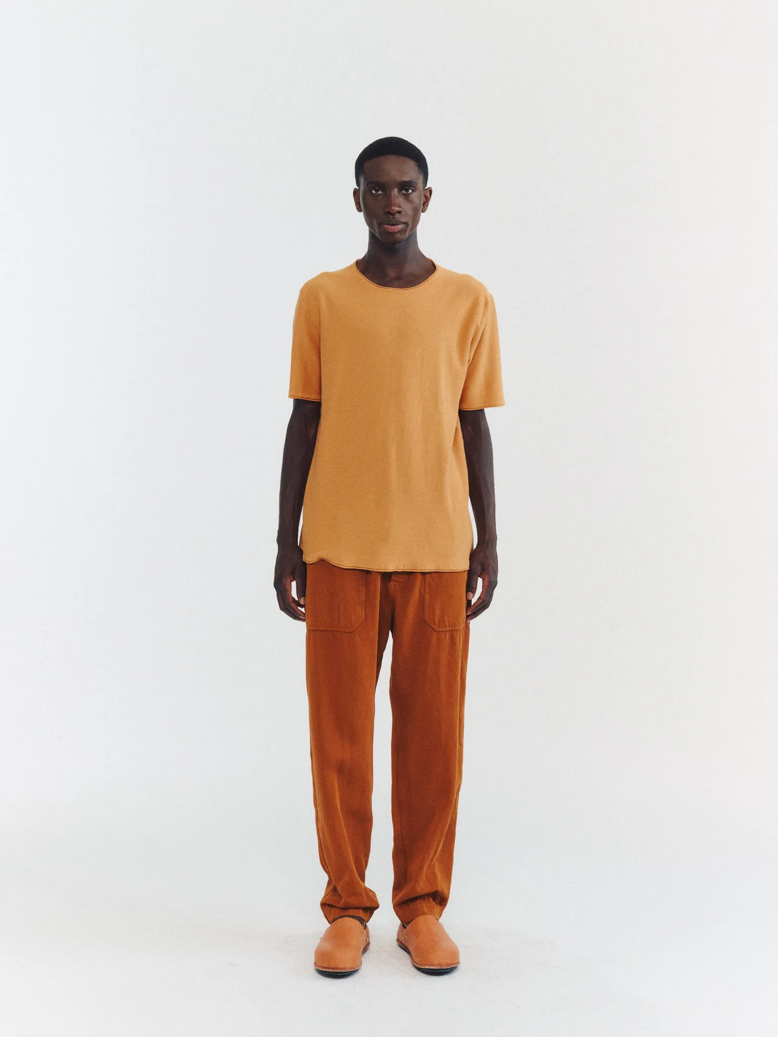 OVERDYED TSHIRT - FRES COT - APRICOT sold by Casey Casey product image thumbnail 2