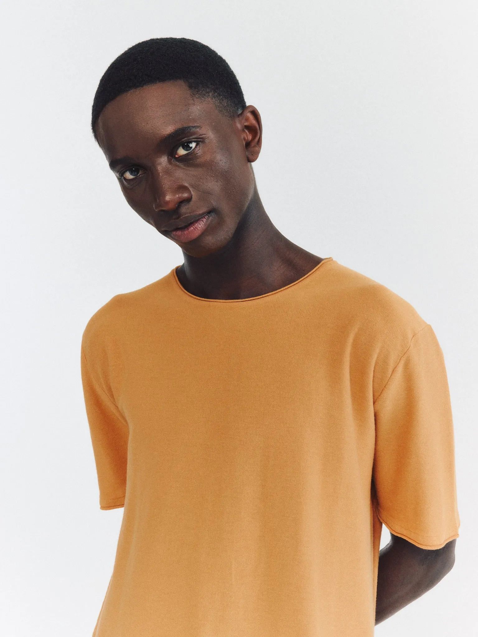 OVERDYED TSHIRT - FRES COT - APRICOT sold by Casey Casey product image thumbnail 5