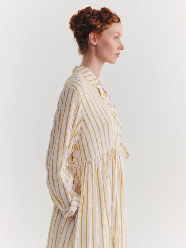 COLETTE DRESS - LINEY - STRIPE 1 made by Casey Casey