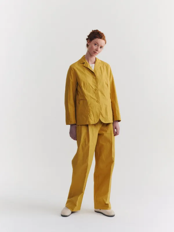 ANNABELLE JACKET - TOUGH POPLIN - TANGO sold by Casey Casey