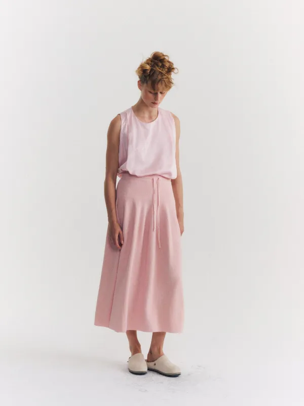 SKIRT - PANNOCCHIA - PINK made by Casey Casey