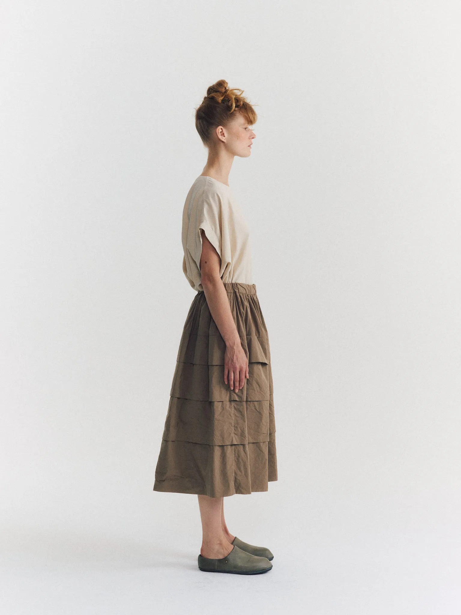 HORIZON SKIRT - TAFFCOT - JUTE sold by Casey Casey product image thumbnail 3