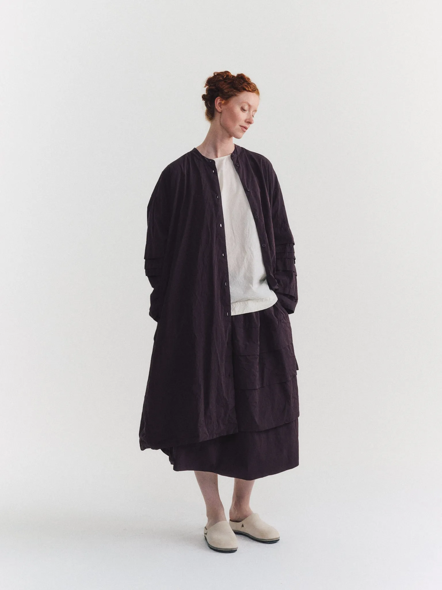 MANON DRESS - TAFFCOT - WINE sold by Casey Casey product image thumbnail 2