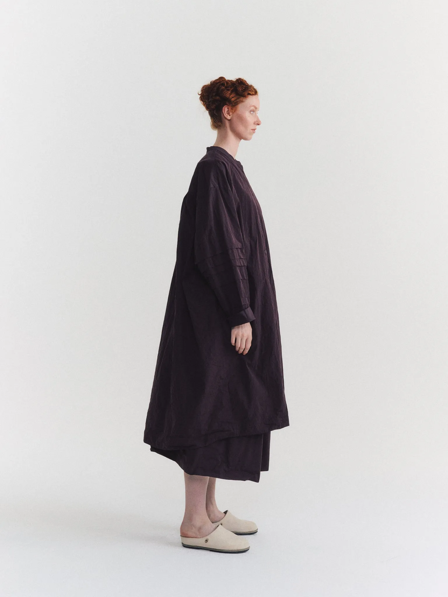 MANON DRESS - TAFFCOT - WINE sold by Casey Casey product image thumbnail 3