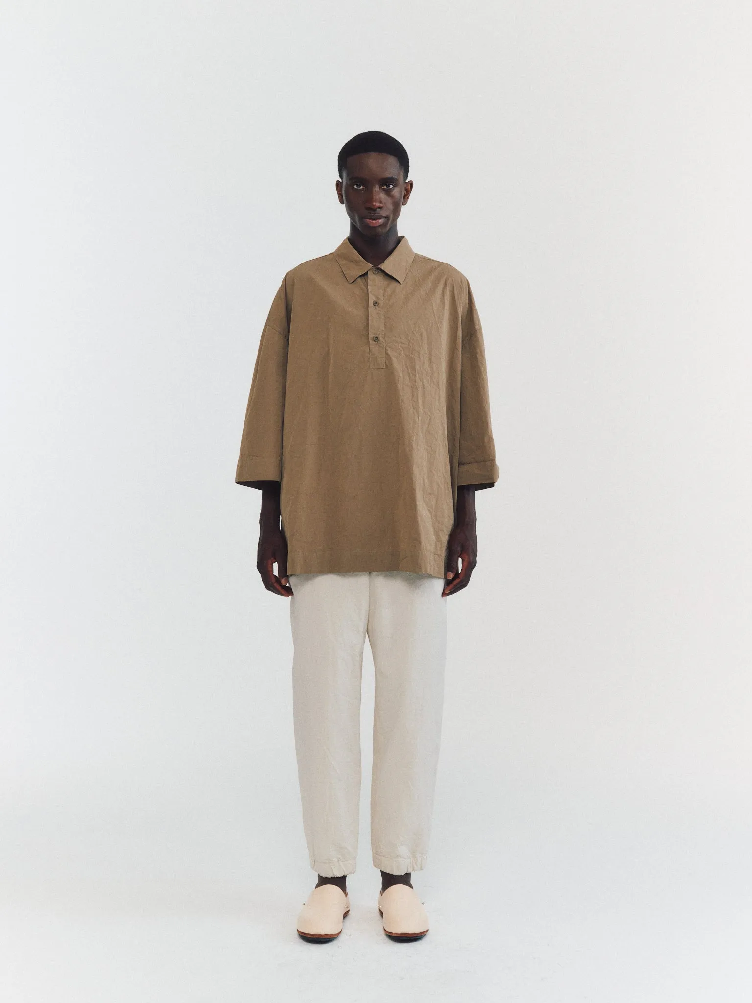 RALF SHIRT - TAFFCOT - JUTE sold by Casey Casey product image thumbnail 2