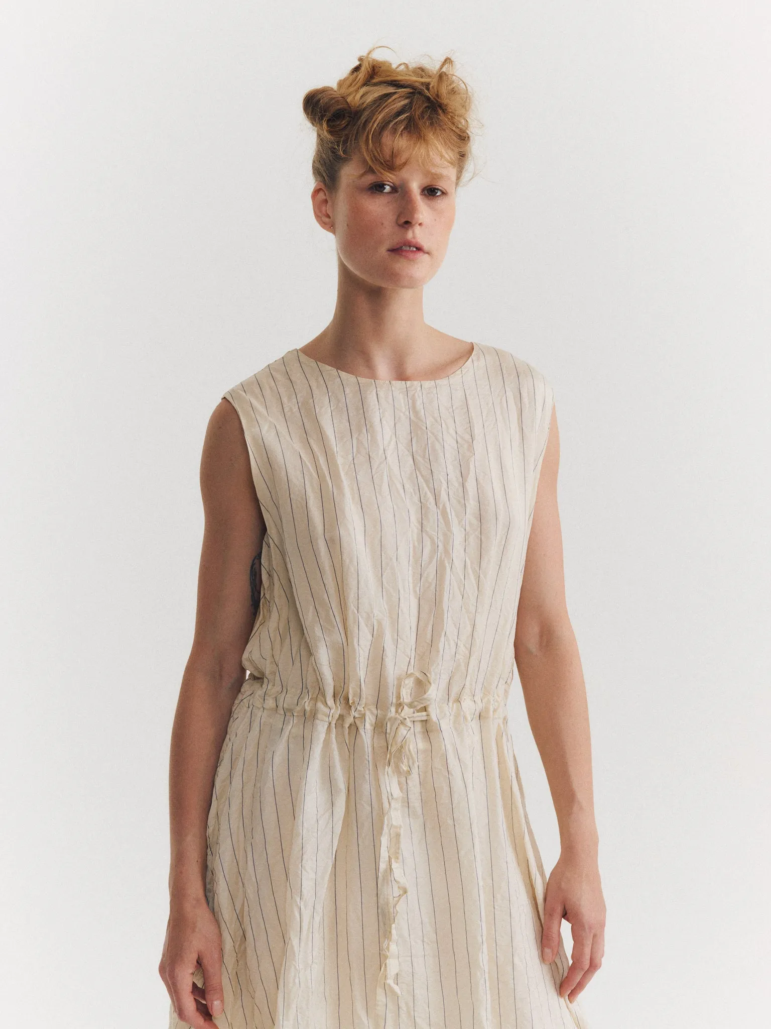 BB DRESS - L TAFFETA SILK - STRIPE 1 sold by Casey Casey product image thumbnail 4