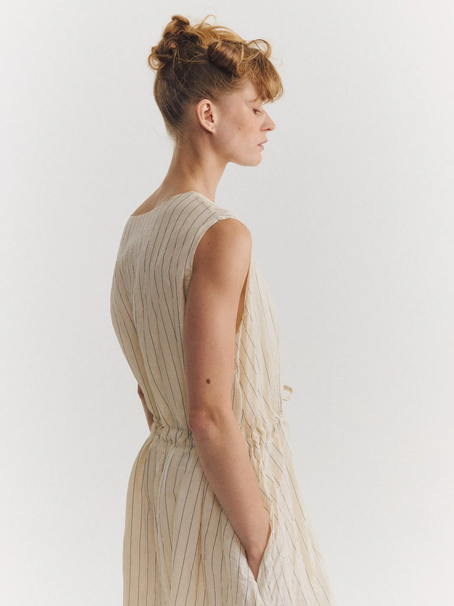 BB DRESS - L TAFFETA SILK - STRIPE 1 sold by Casey Casey product image thumbnail 5