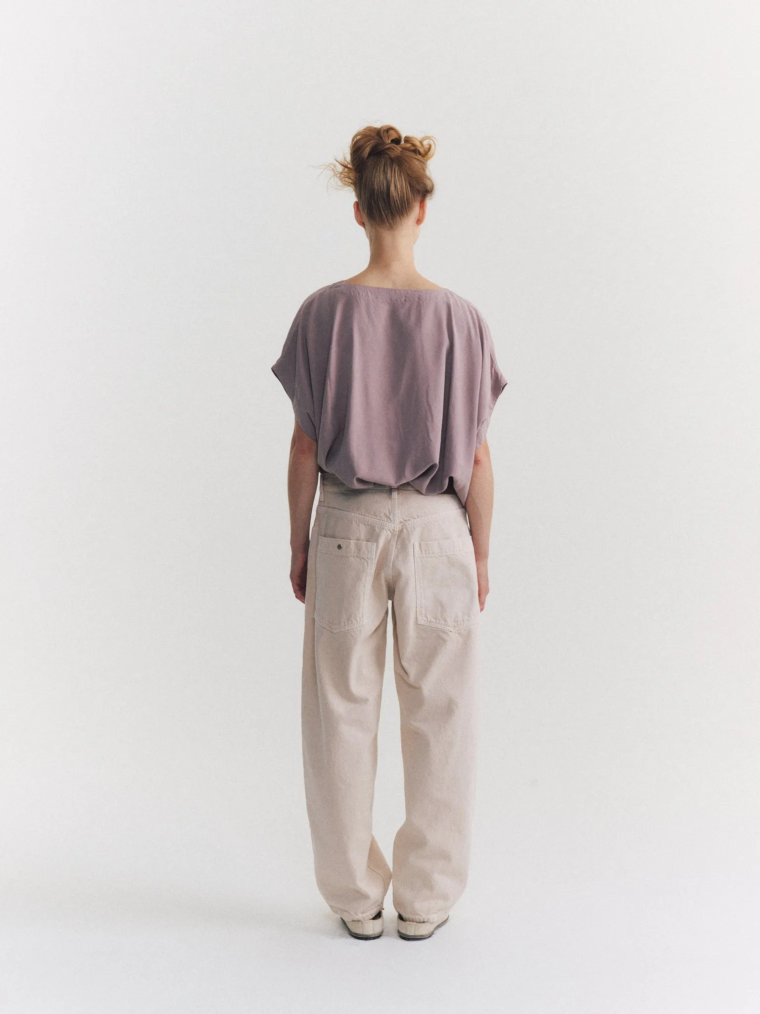 PAULO DENIM PANT - DENIM - IVORY sold by Casey Casey product image thumbnail 3