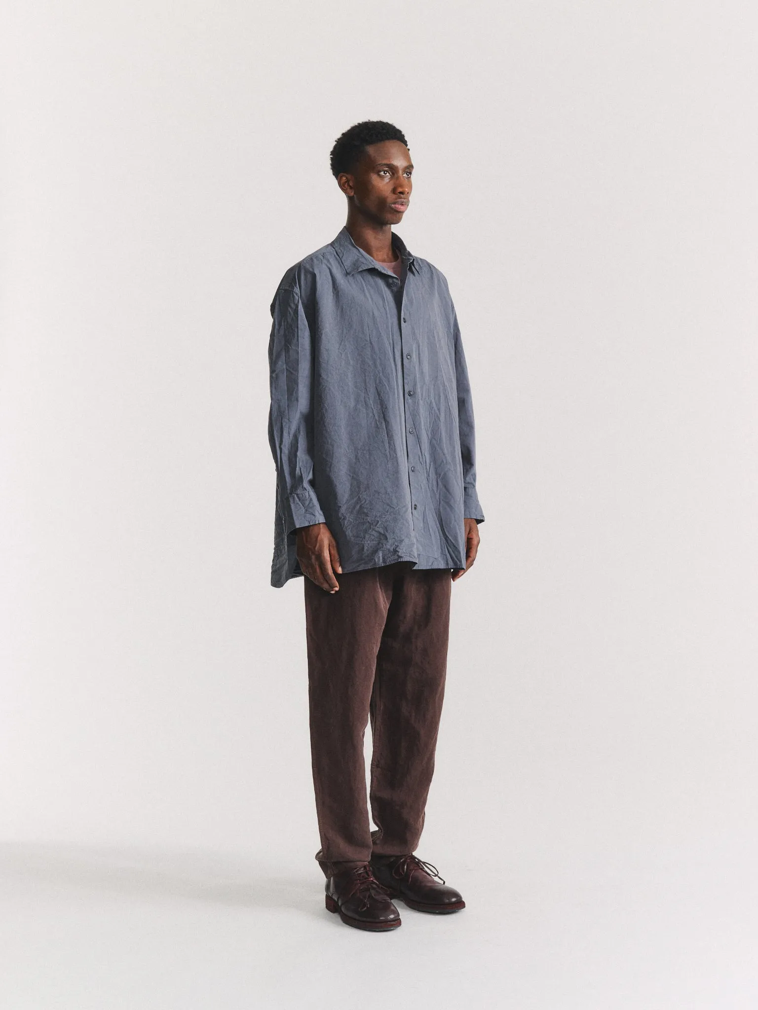 HAMNET SHIRT - PAPER COT - GREY sold by Casey Casey product image thumbnail 3