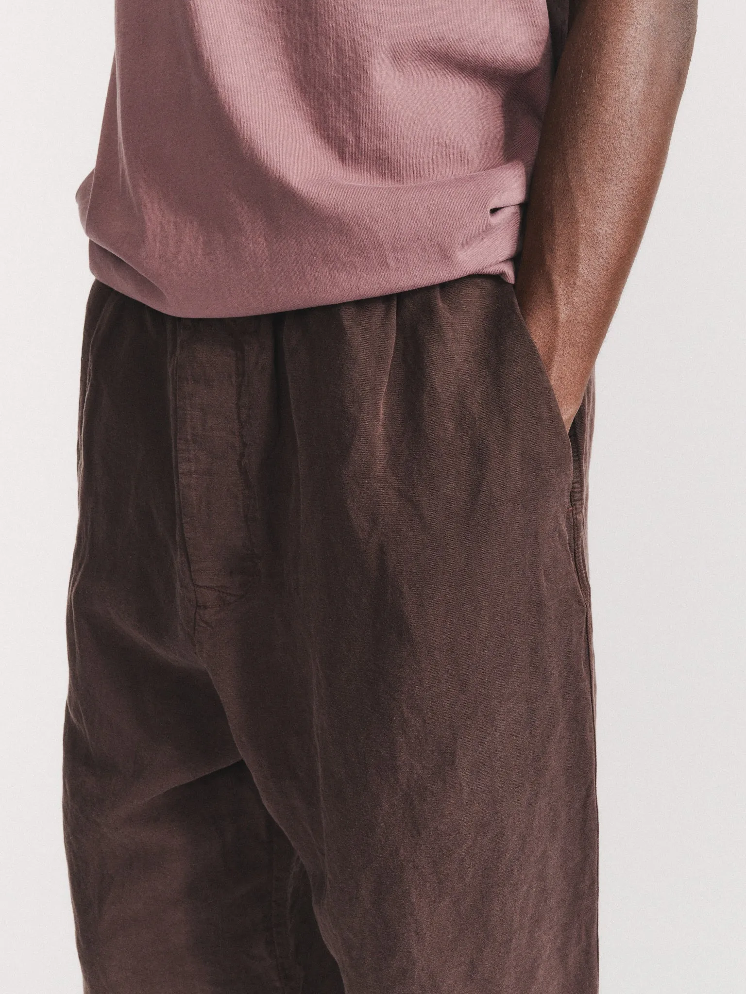 JOG AH PANT - TUAREG - BROWN sold by Casey Casey product image thumbnail 5