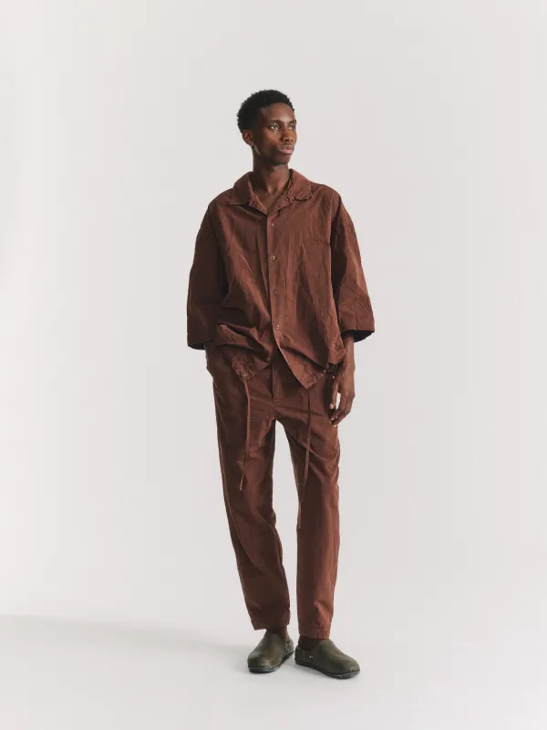 MILI HIROSHI PANT - PAPER COT - BROWN sold by Casey Casey