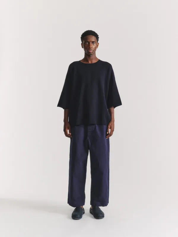 ABELLO PANT - TOUGH COT - NAVY sold by Casey Casey