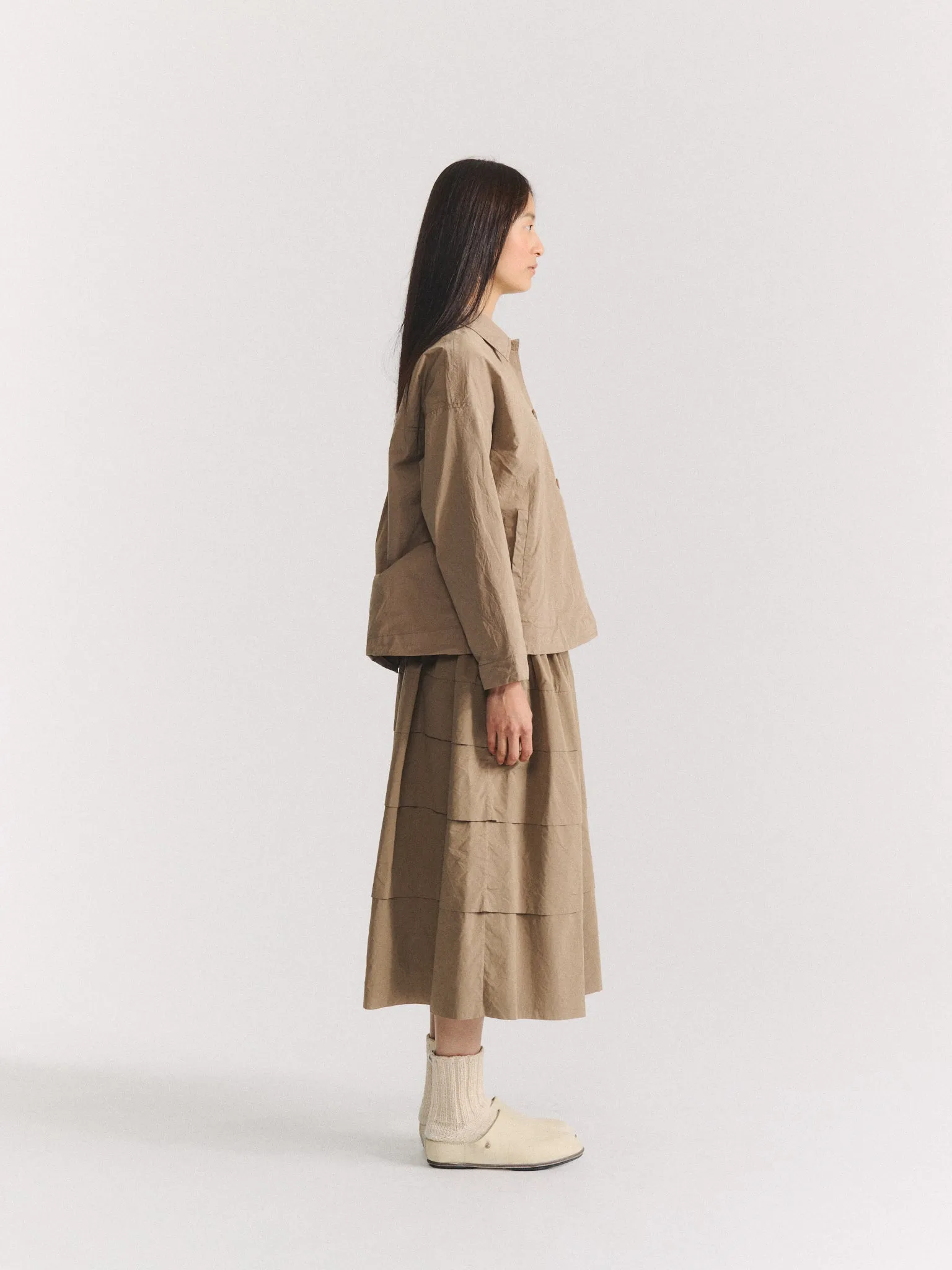 JULIETTE JACKET - TAFFCOT - JUTE sold by Casey Casey product image thumbnail 4