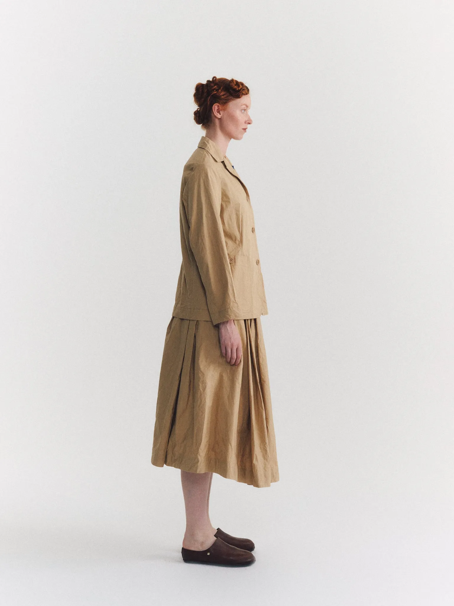 ANNABELLE JACKET - TOUGH POPLIN - BEIGE sold by Casey Casey product image thumbnail 3