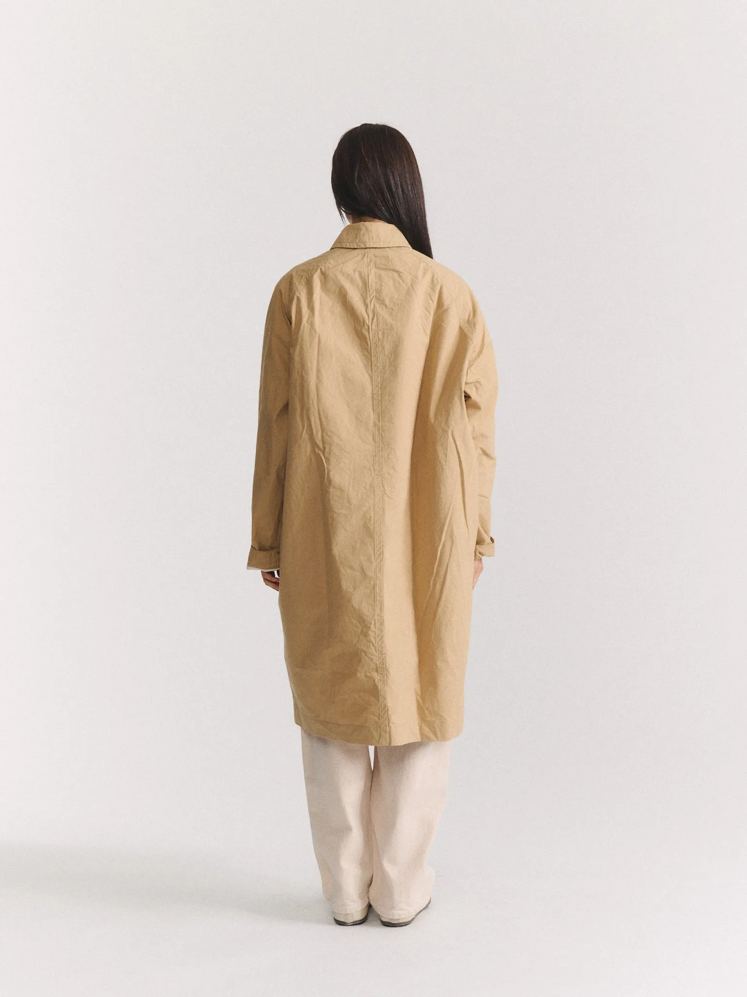 OLIVER COAT - TOUGH POPLIN - BEIGE sold by Casey Casey product image thumbnail 4