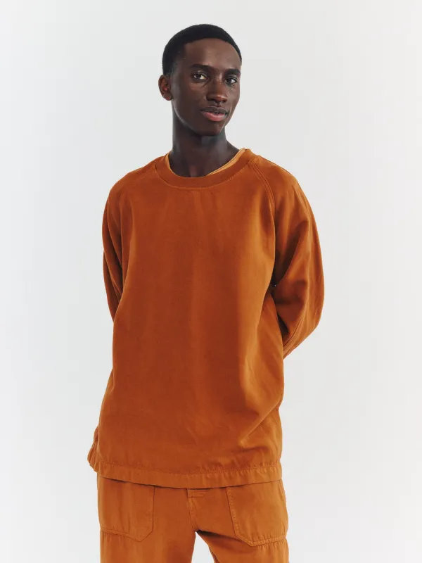 WORKWEAR SWEATSHIRT- CLEANY - COPPER made by Casey Casey