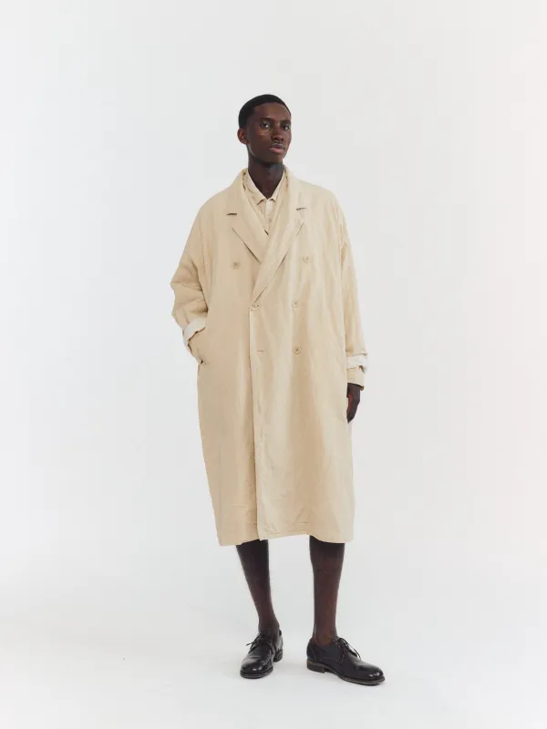 FRANCIS COAT - RUGGER1 - IVORY made by Casey Casey