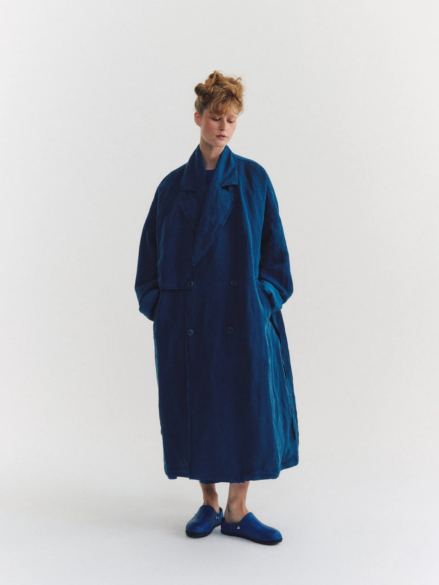 LUNA COAT - TUAREG - BLUE sold by Casey Casey product image thumbnail 2