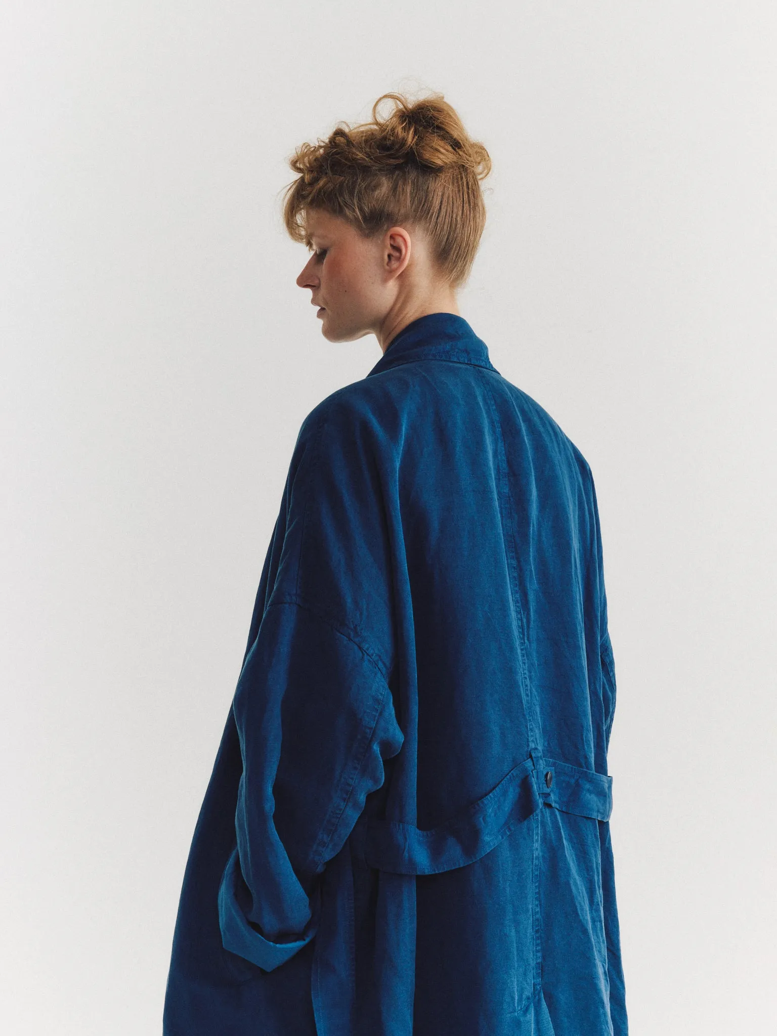 LUNA COAT - TUAREG - BLUE sold by Casey Casey product image thumbnail 5