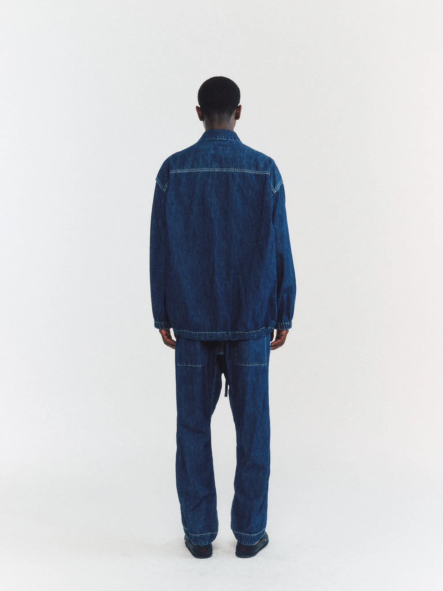 EUDES DENIM SHIRT - L DENIM - INDIGO sold by Casey Casey product image thumbnail 4