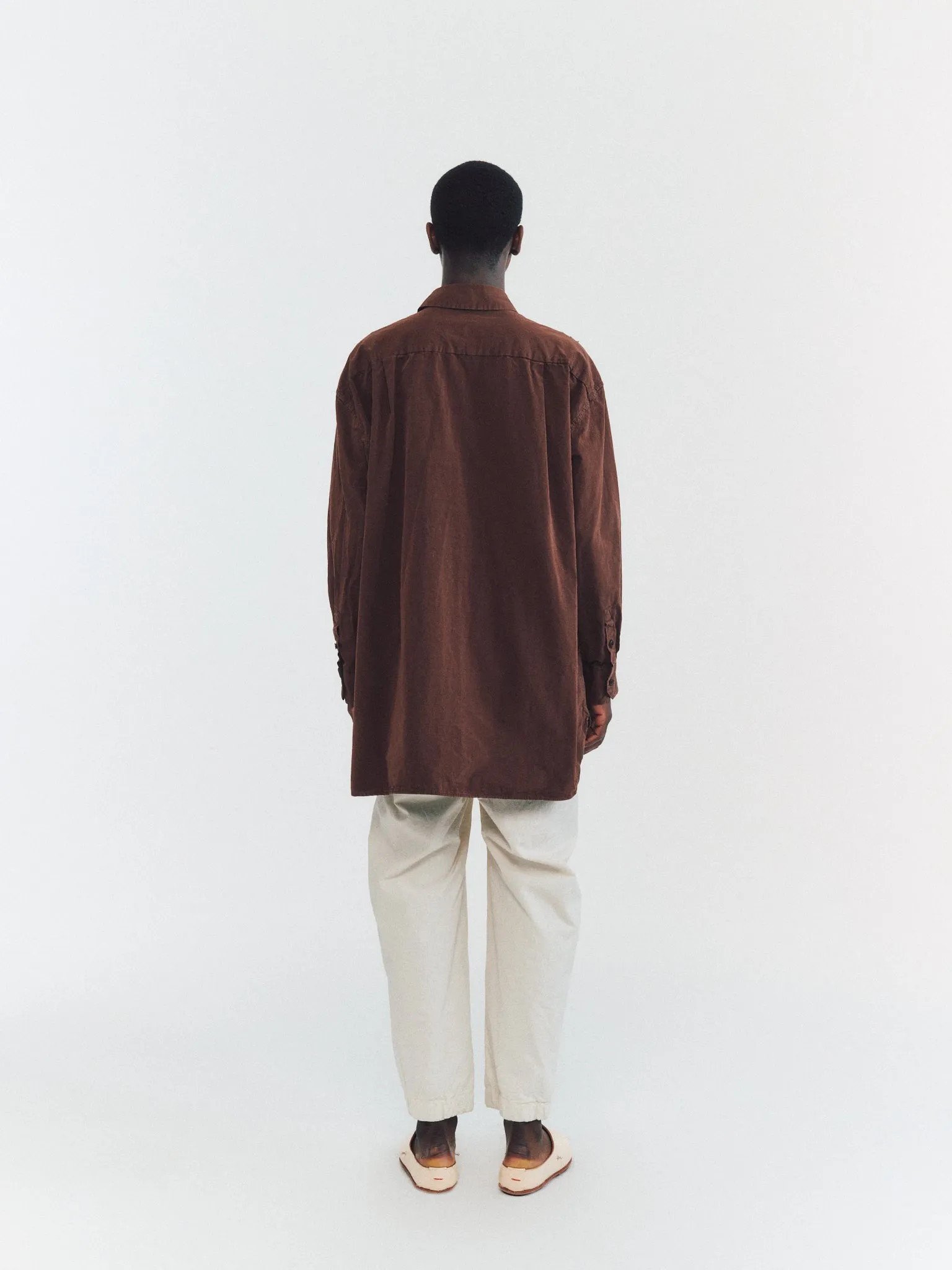 HAMNET FLOWER SHIRT - PAPER COT - BROWN sold by Casey Casey product image thumbnail 4