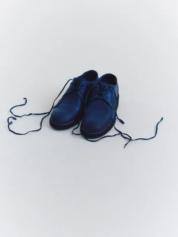 DERBIES - HORSY - BLUE made by Casey Casey