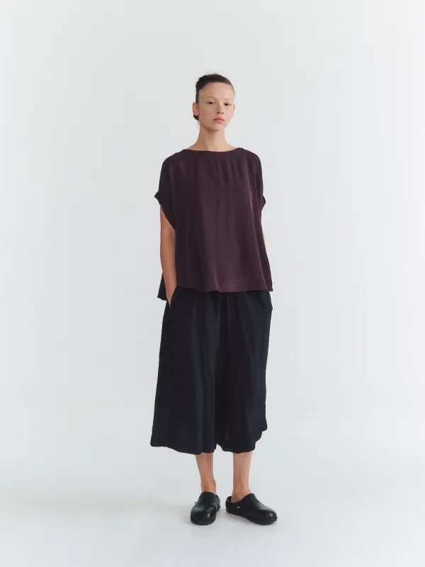 FRANCESCA TOP - TULIPY - PRUNELLA made by Casey Casey