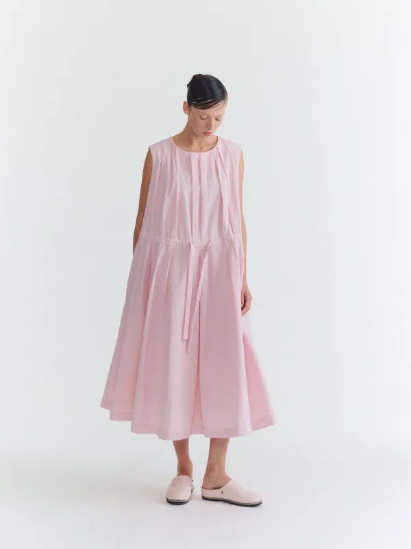 BB PLEAT DRESS - PAPER COT - PINK made by Casey Casey