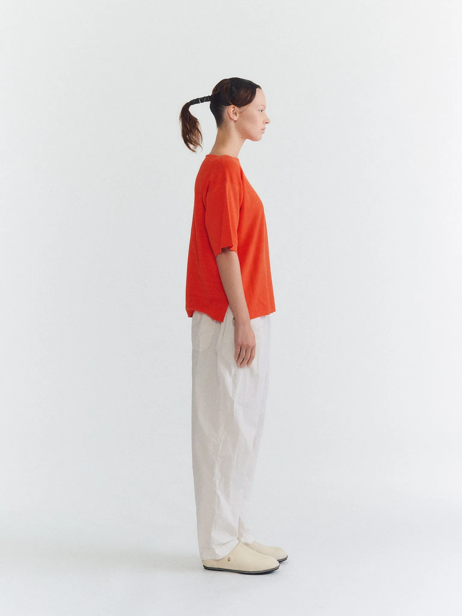 ISA FINE KNIT TOP - JERSEY CREPE - SHOCK sold by Casey Casey product image thumbnail 2