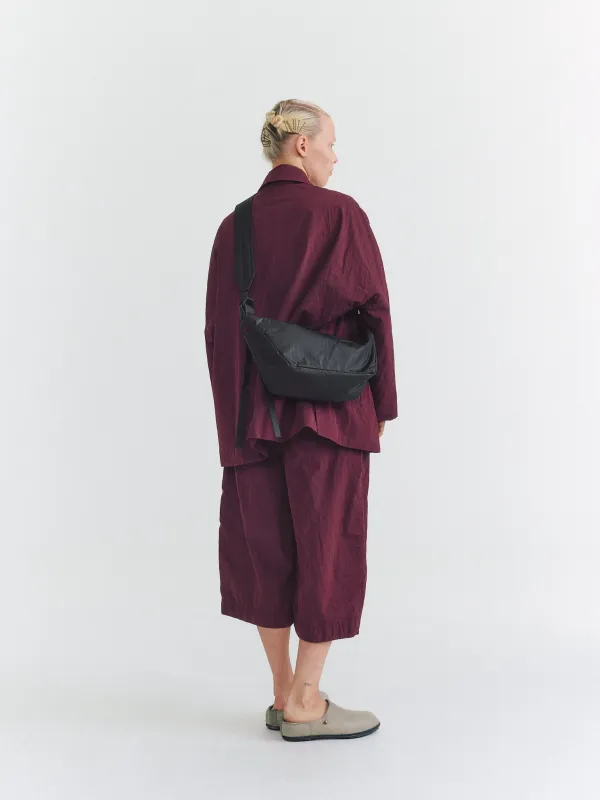 BANANA BAG - TECCY - BLACK made by Casey Casey