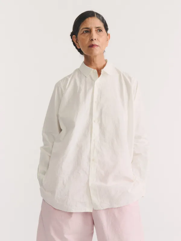 CLOTHILDE SHIRT - PAPER COT - OFF WHITE sold by Casey Casey