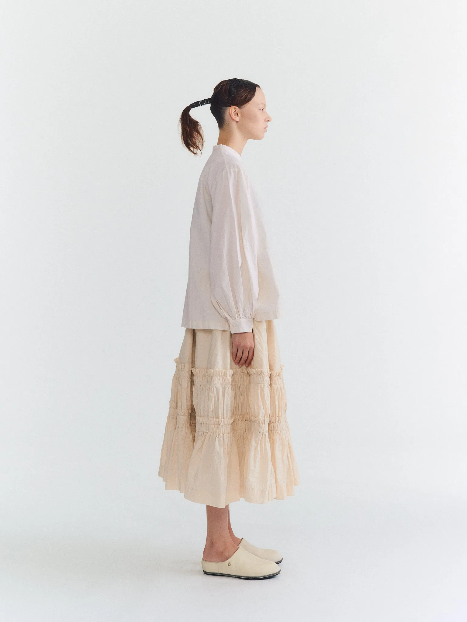 BIGGY GRANDAD SHIRT - H COT - NATURAL sold by Casey Casey product image thumbnail 3