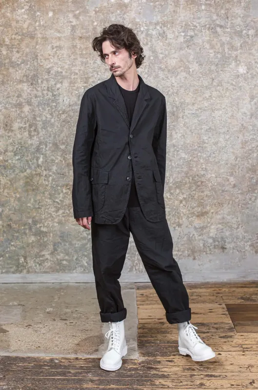 ORANGE JACKET - LIGHT WAX - BLACK made by Casey Casey