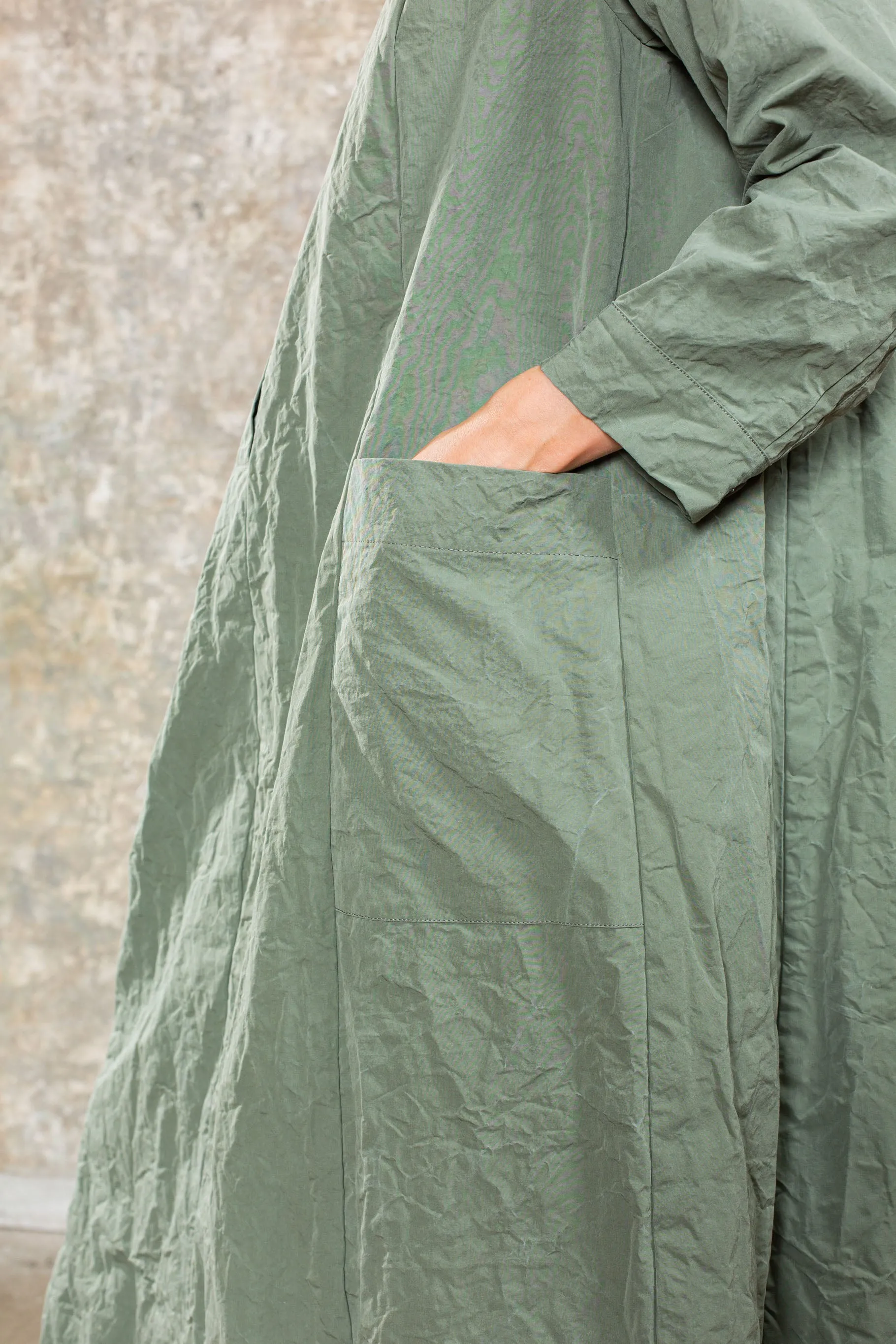 MOPED DRESS - TOUGH COT - LICHEN sold by Casey Casey product image thumbnail 4