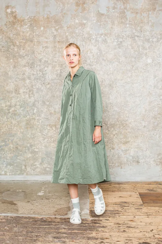 MOPED DRESS - TOUGH COT - LICHEN sold by Casey Casey