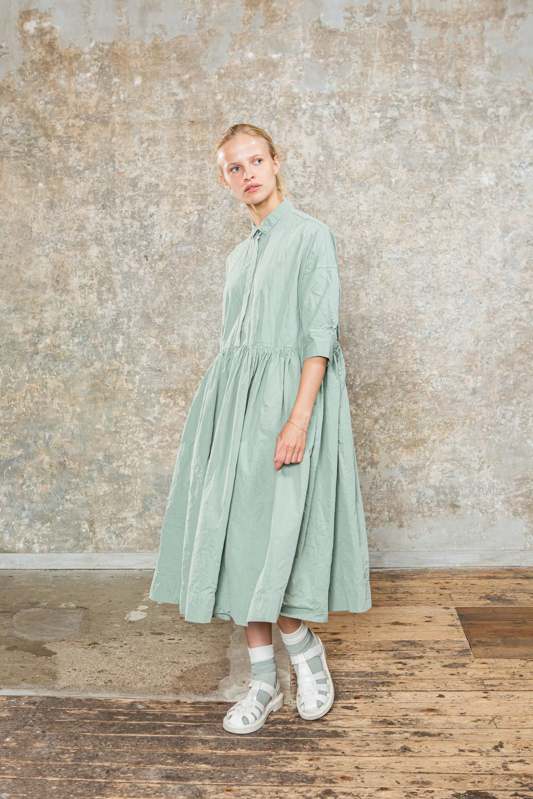 STEPHANIE DRESS - PAPER COT - SAGE sold by Casey Casey product image thumbnail 2