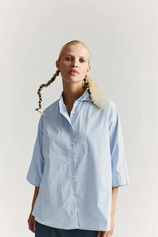 WAGA SHIRT - COT - SKY made by Casey Casey