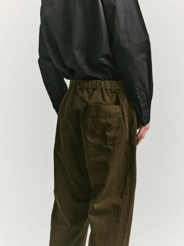 FABI PANT - MILITRY TWILL - DARK KHAKI made by Casey Casey