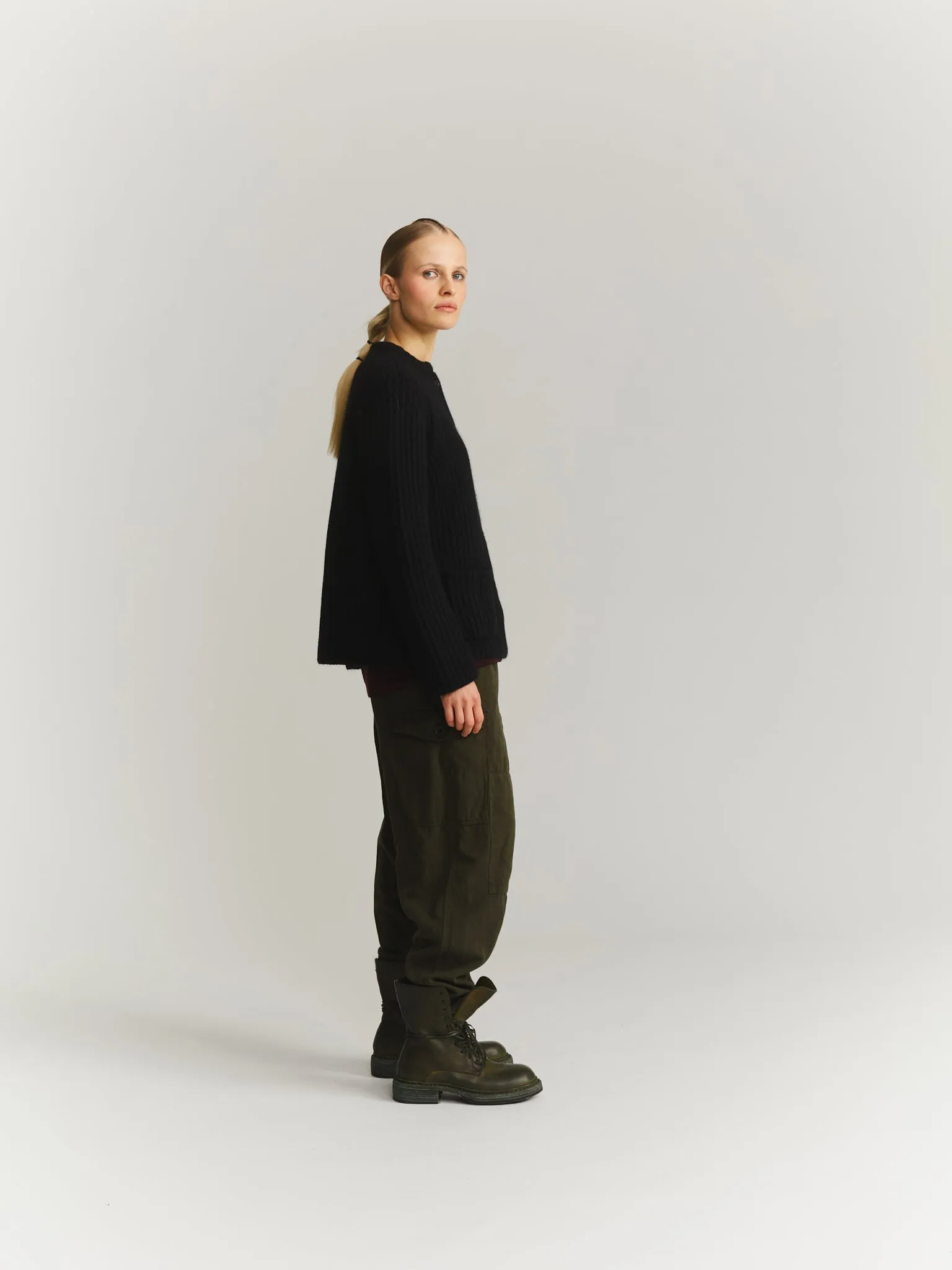 CARDIGAN - LAMO - BLACK sold by Casey Casey product image thumbnail 4