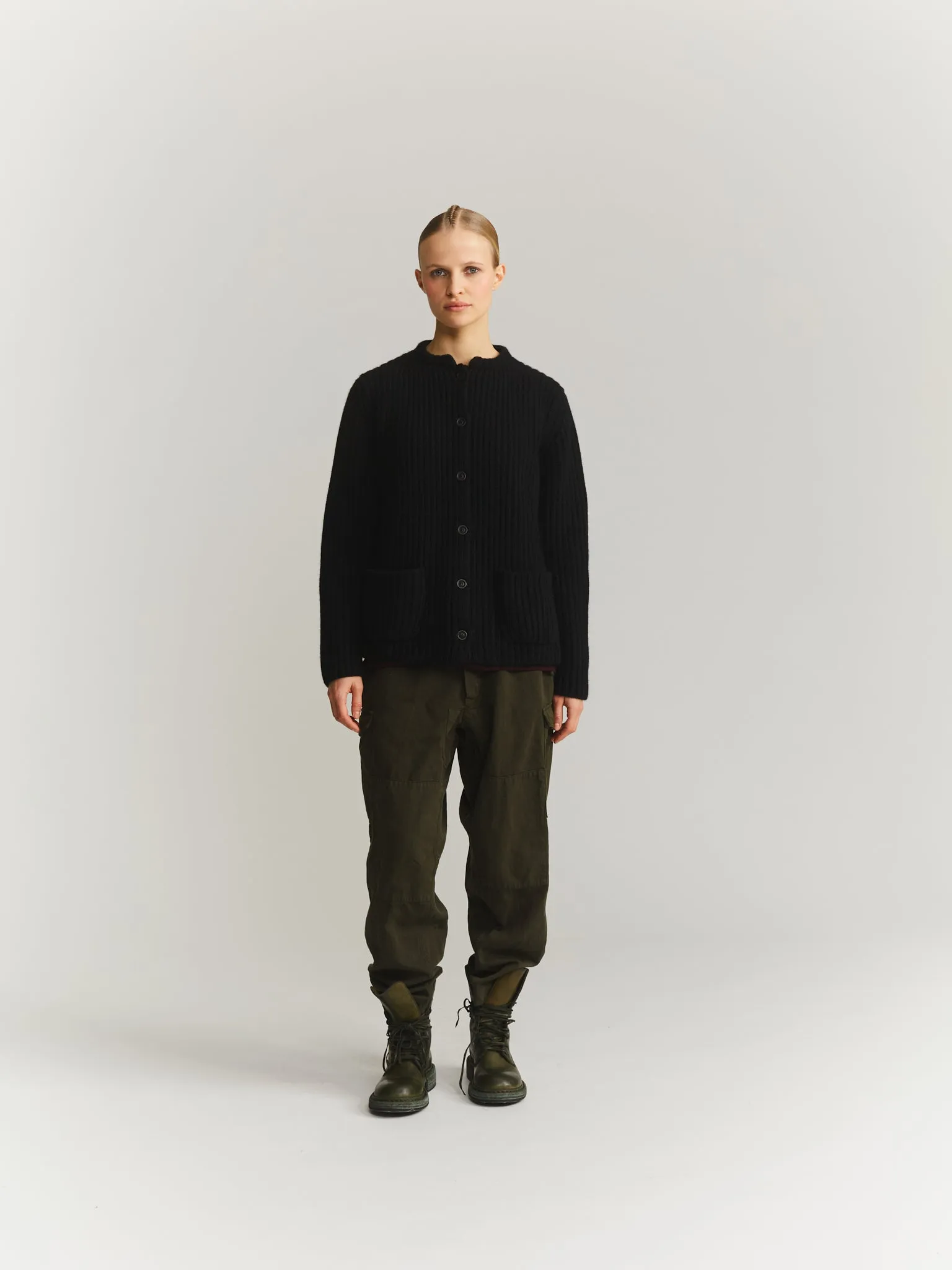 CARDIGAN - LAMO - BLACK sold by Casey Casey