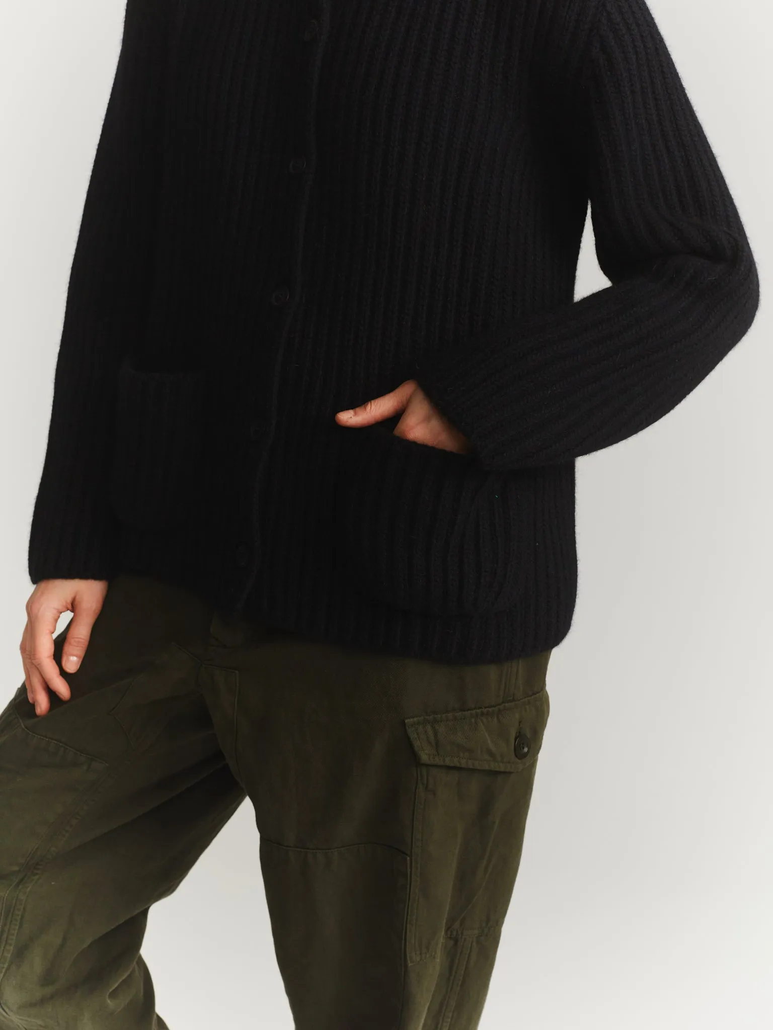 CARDIGAN - LAMO - BLACK sold by Casey Casey product image thumbnail 3