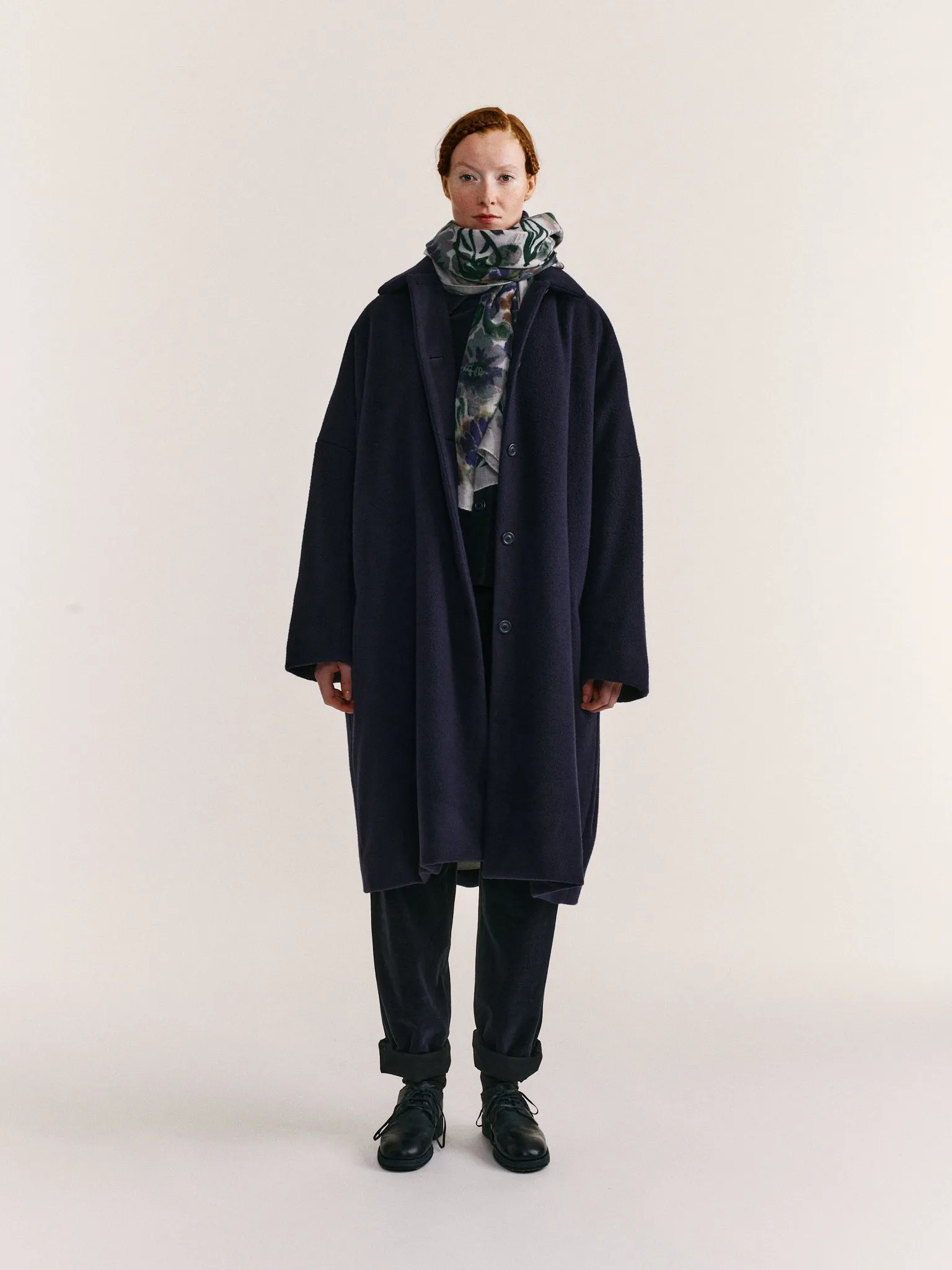 TWILL TOP - DI LINO - INDIGO sold by Casey Casey