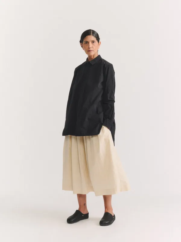 CLOTHILDE SHIRT - PAPER COT - BLACK sold by Casey Casey