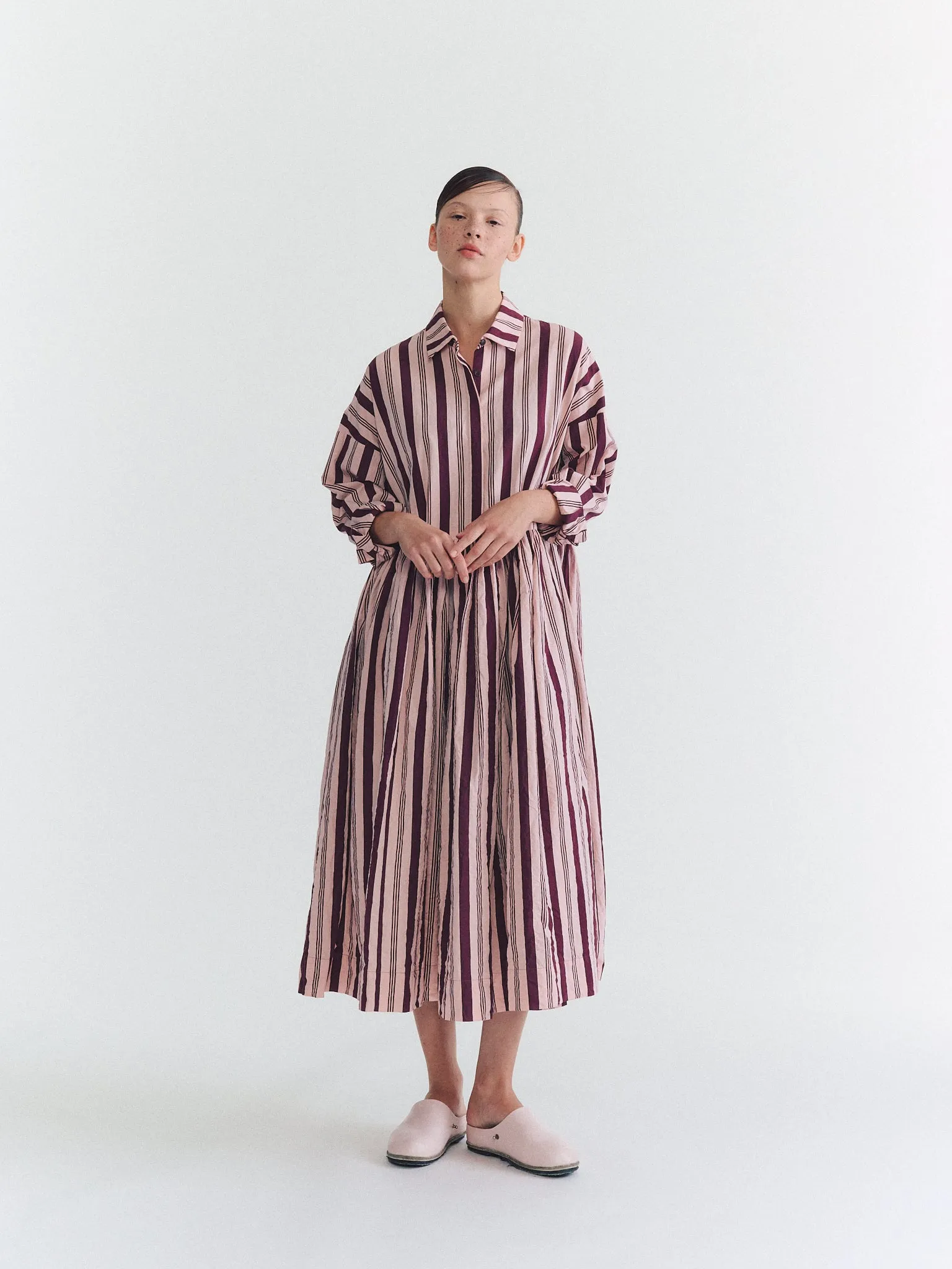 STEPHANIE DRESS - CARD STRIPE - STRIPE sold by Casey Casey